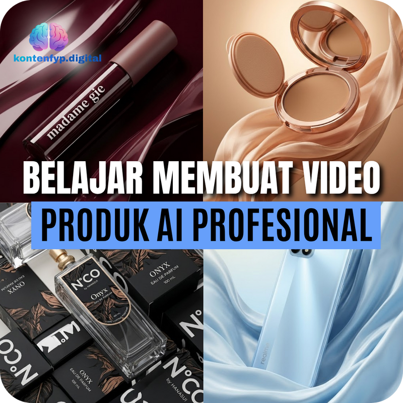 Prompt Foto & Video Produk Profesional + Video Learning + Pdf + Bonus