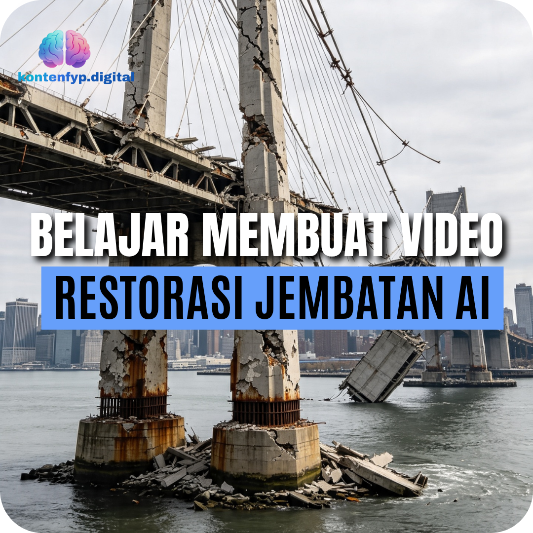 Prompt Restorasi Jembatan Shortform + Full Video Tutorial