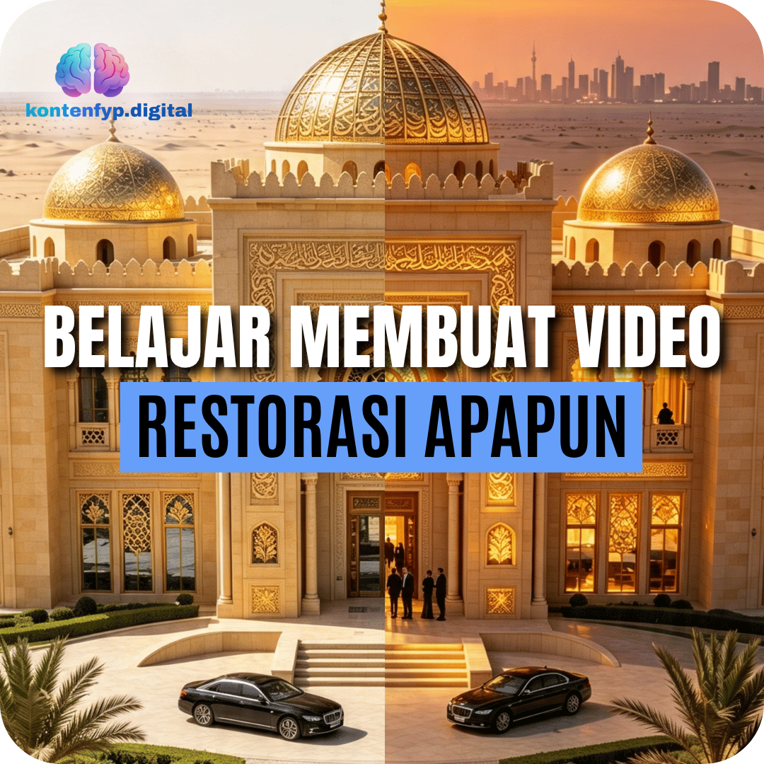 Prompt Restorasi Apapun Shotform + Full Video