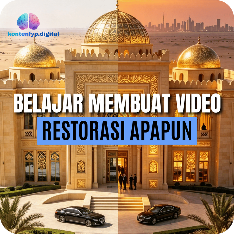 Prompt Restorasi Apapun Shotform + Full Video