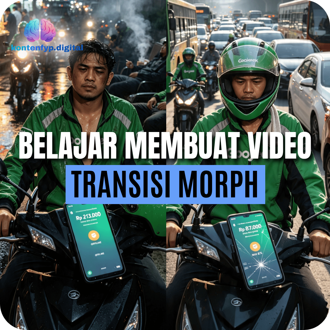 Prompt Video Transisi Morph Shotform + Full Video Tutorial