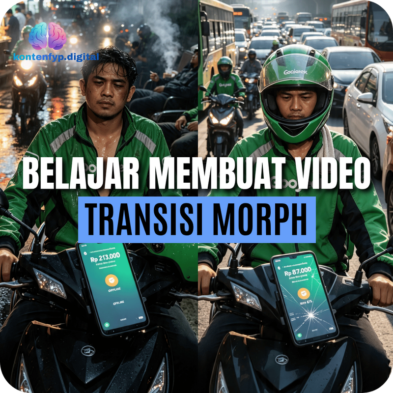 Prompt Video Transisi Morph Shotform + Full Video Tutorial